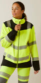 Rebar Hi-Vis Softshell Jacket Front